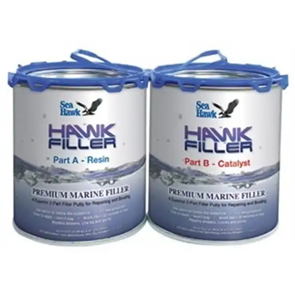 Sea Hawk Filler Epoksi Macun Quart Kit (0.95 Lt)