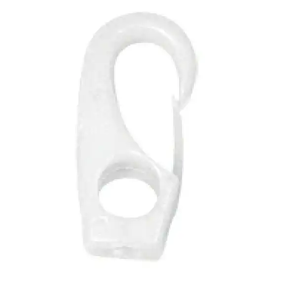 Lalizas Yaylı Kanca Ø12x58mm Polyamid Beyaz