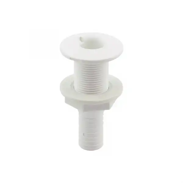 Lalizas Thru-Hull Geçiş Rakoru 3/4 Ø19mm Hortum Bağlantılı Beyaz