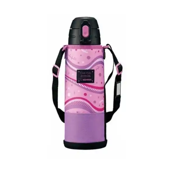 Zojirushi SP-JB10 Askili Vakumlu Termos Matara 1L Mor Pembe