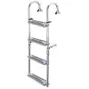 Lalizas Katlanır Tekne Merdiveni 2+2 Basamak Inox 316 180°