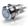 Hella Marine Paslanmaz Çelik, Ledli Switches