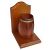 Ahşap Kitap Tutucu, Fıçı Figürlü