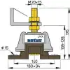 Vetus Esnek Motor Takozu, Tip Lmx