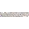 Beyaz polyester 8 kollu halat, 12mm