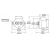 Blue Sea Systems L Serisi Solenoid Switch