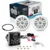 Boss Audio MCKGB450W.6 Systems Usb Aux Girişli Bluetoothlu Hoparlörlü Marin Teyp Seti