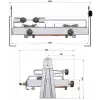 Eno Xtrem 2 Çift Gözlü Gimbal Gazlı Ocak
