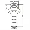 Hortum rakoru 3/4 x 19 mm