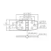 Kapaklı Menteşe 40X81mm
