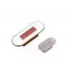 Kokpit/Merdiven lambası 12v sarı ebat 22x24mm