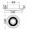 Led Spot Lambalı Aspiratör