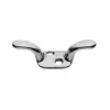 Mini koç boynuzu sarı üzeri kromaj 61x19 mm