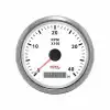 MORS Devir Göstergesi ve Motor Zaman Saati 4000RPM - Beyaz