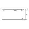 Nuova Rade plastik hatch 45X27CM