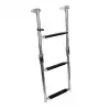 Platformlu Merdiven, 2+2 Basamak, İnox 316, Ø 22mm, 276X740mm