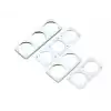 Priz montaj braketleri GRİ 3 LÜ 59,5X178,5MM