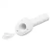 Rod Holder, W/ Cap, Plastik, Ø 40mm, H.230mm, Beyaz