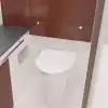Sanimarin 43 Luxe Bidet Elektrikli Marin Tuvalet (taharet Musluklu) 12V