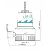 SEAMAXX Sintine Pompası 1000Gph 24V