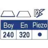 Smev 8621 Serisi Tek Gözlü, Gazlı, Gömme Ocak