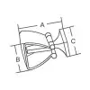 Stoper 41x35mm