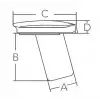 Sunshade Kapaklı Direk Soketi