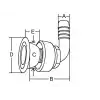 Tank havalandırma 90 DERECE / S 35MM