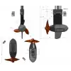 Torqeedo Pod Drive Cruise 3.0 FP 24V DC
