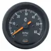 Trem motor devir göstergesi 12v siyah