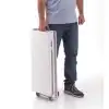 TREM PASARELLA. BEYAZ BOYALI ALUMİNYUM. 220CM, 12 KG