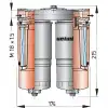 Vetus Ws720 Su Ayırıcı/yakıt Filtresi