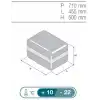 Vitrifrigo Portatif Buzdolabı-dondurucu. Model Vf45p
