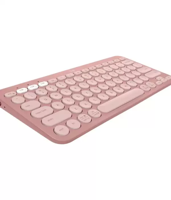 LOGITECH K380S PEBBLE BLUETOOTH TÜRKÇE Q KLAVYE PEMBE 920-011861