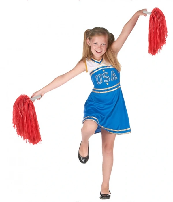 1 Çift ( 2 Adet ) Kırmızı Renk 23 Nisan Gösteri Ponponu