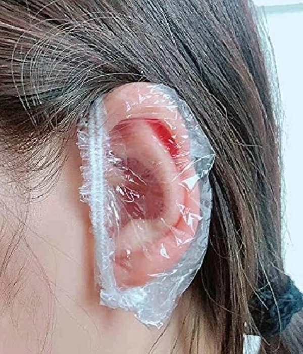 100  Su Geçirmez Kulak Örtüleri Su Geçirmez Kulak Kapları Duş İçin