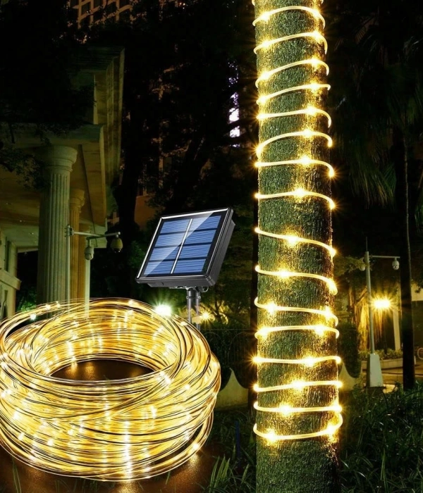 10m 100 Led Solar Led Işık Gün Işığı