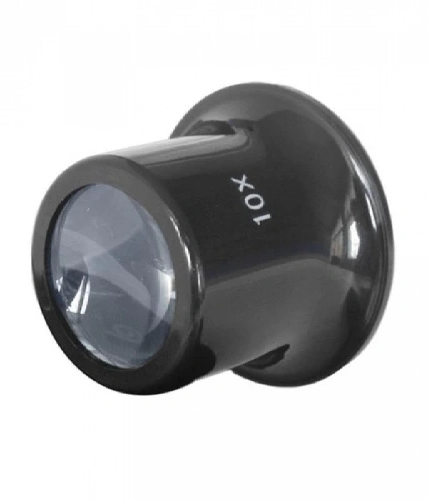 10x Büyütmeli,saat,takı Onarım Için  Cam Lensli Optik Göz Büyüteç