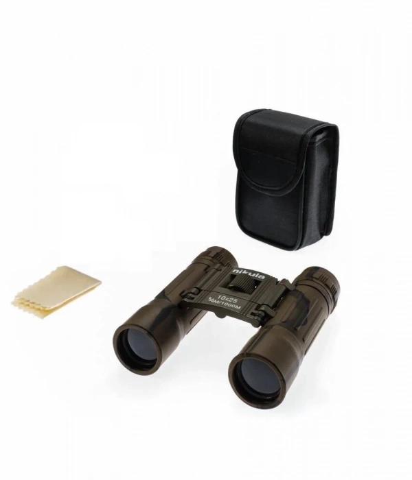 10x25 El Dürbünü  Askeri  Kauçuk Kaplama  1000m/56m