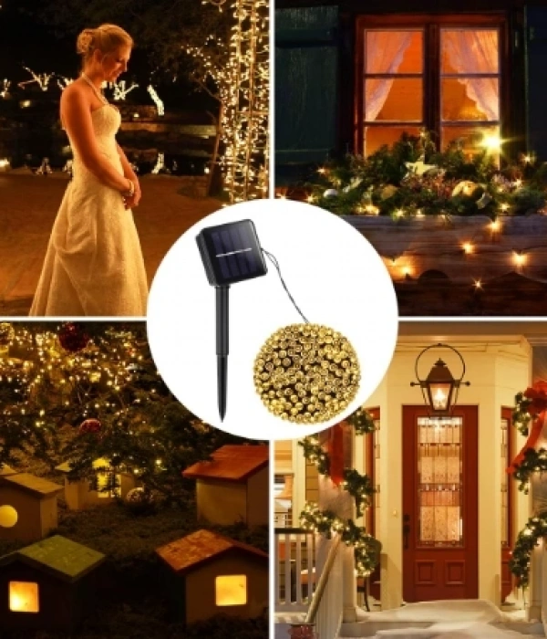 11m 100 Led Gün Işığı Solar Mz-66 Ve Mz-321