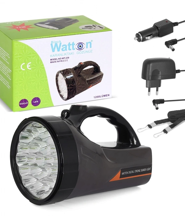 1200 Lümen 25 Ledli El Feneri  Wt-239