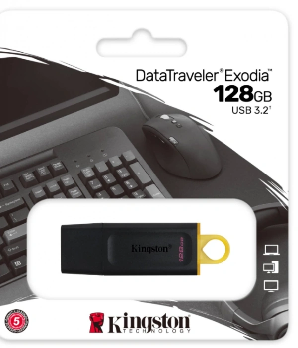 128GB USB3.2 Gen1 DTX/128GB Exodia KINGSTON