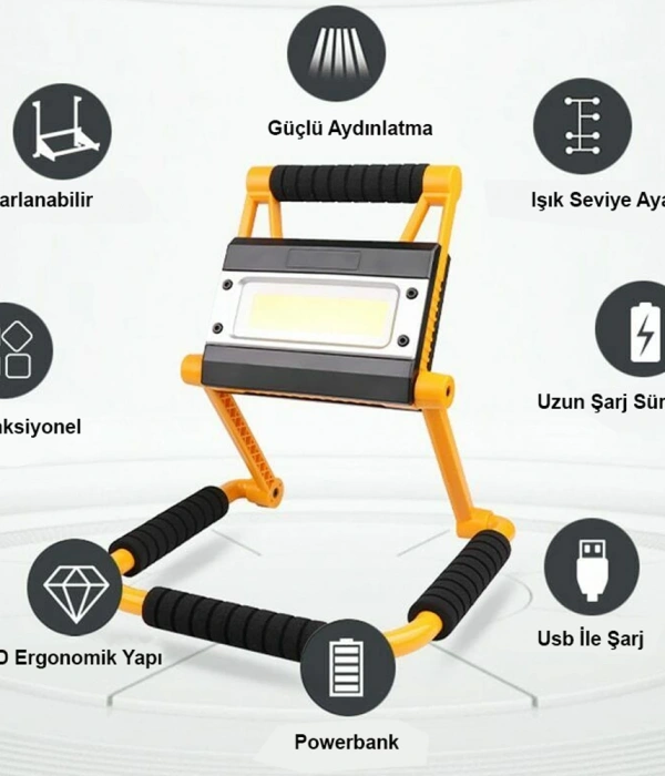 1300 Lümen Güçlü Aydınlatma Wt-328