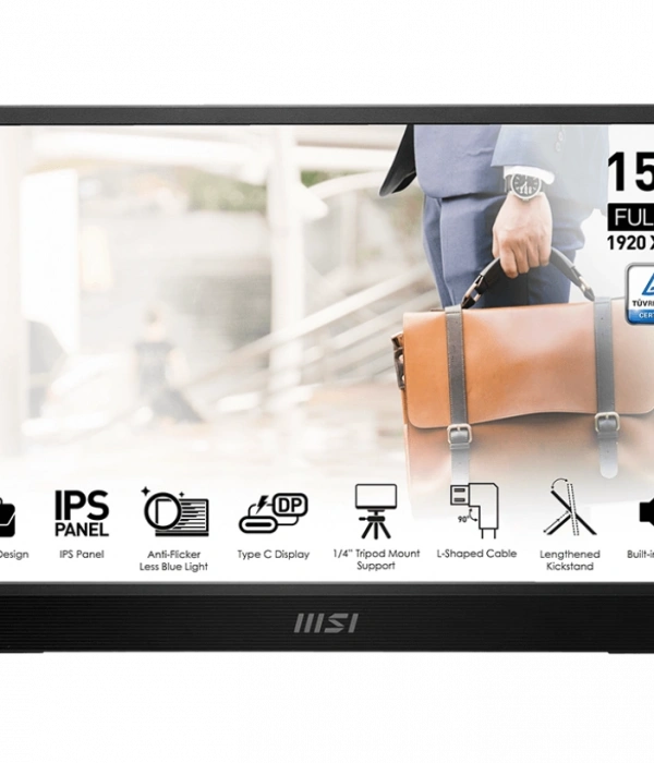 15.6 MSI PRO MP161 E2 IPS 4MS 60HZ ADAPTIVE-SYNC PORTATİF