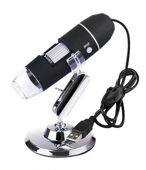 1600x Usb Dijital Mikroskop Kamera Endoskop 8led Büyüteç Metal Standı