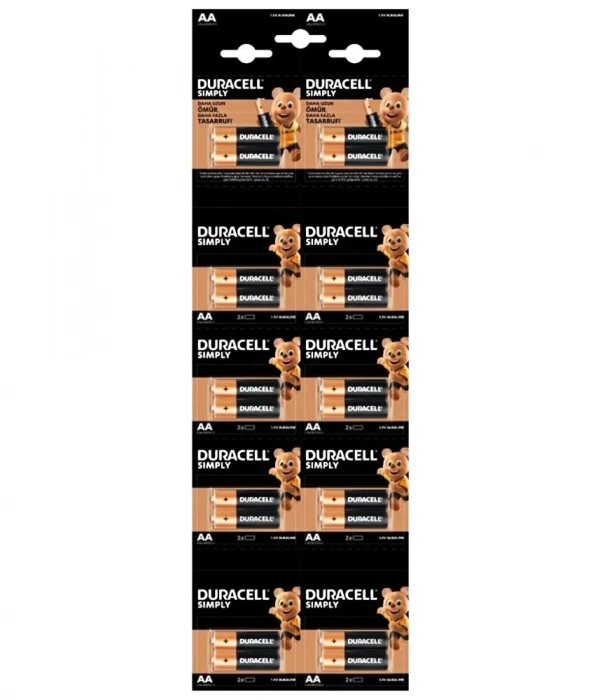 20li Kartela 1.5 V Alkalin Aa Kalem Pil