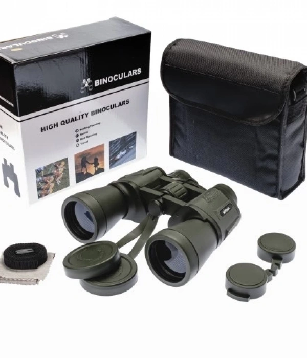 20×50 – Geniş Ön Mercekli – 1000m/56m El Dürbünü – Askeri