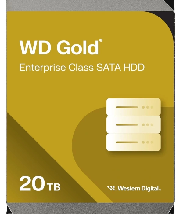 20TB WD GOLD ENTERPRISE 7200R SATA3 512M WD203KRYZ