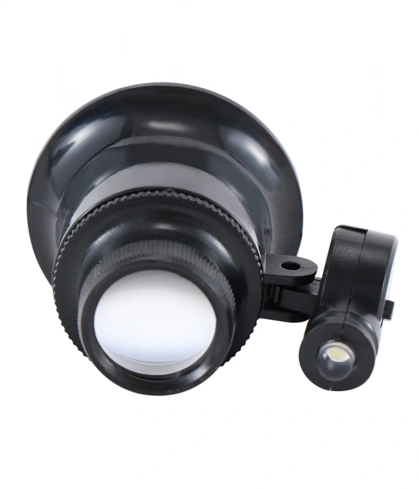 20x Büyütmeli,saat,takı Onarım Için Cam Lensli Optik Işıklı  Göz Büyüteçmg13b9a