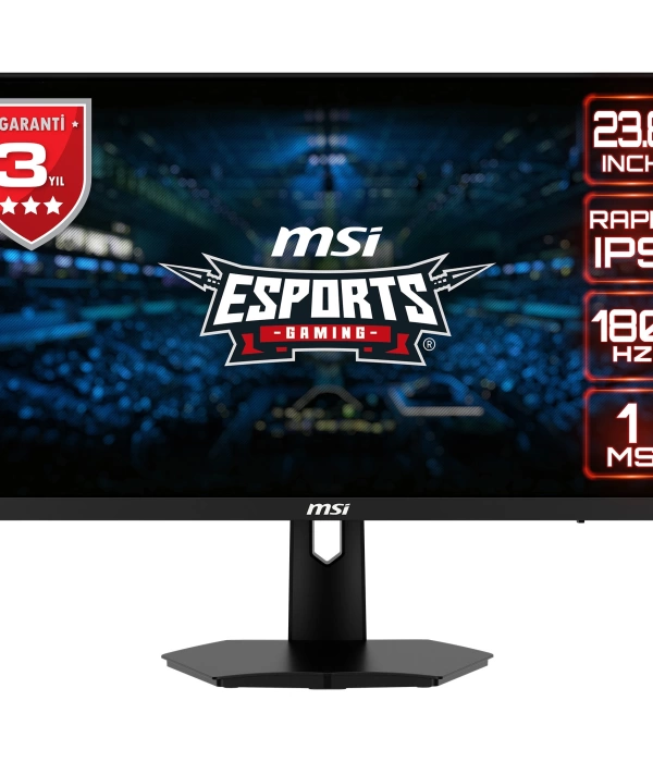23.8 MSI G244F E2 1MS 180HZ FHD FLAT RAPID IPS FREESYNC PREMIUM GAMING MONITOR